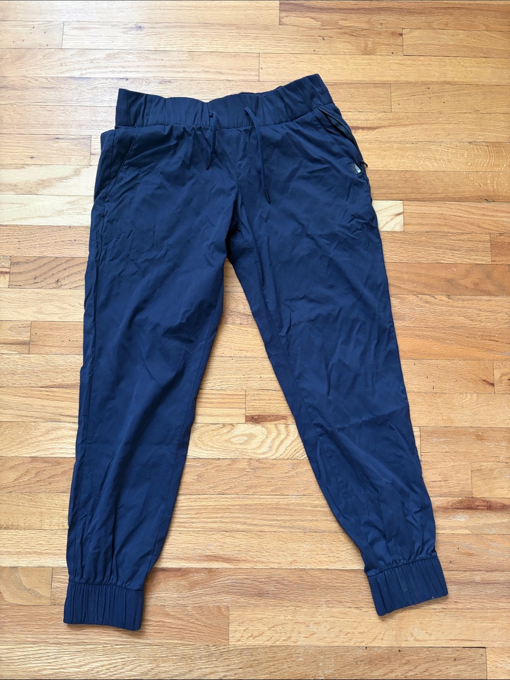 the north face womens joggers navy sz medium